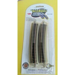 Bachmann E-Z track 19" curved track #44804 Sealed Pkg. 6 pcs